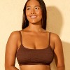 Women's Smocked Bralette Bikini Top - Wild Fable™ - 3 of 3