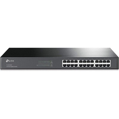 TP-Link Network TL-SG1024 24-Port Unmanaged Gigabit Rackmount Switch Retail TL-SG1024 Networking Manufacturer Refurbished