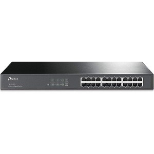 TP-Link Network TL-SG1024 24-Port Unmanaged Gigabit Rackmount Switch Retail TL-SG1024 Networking Manufacturer Refurbished - 1 of 3