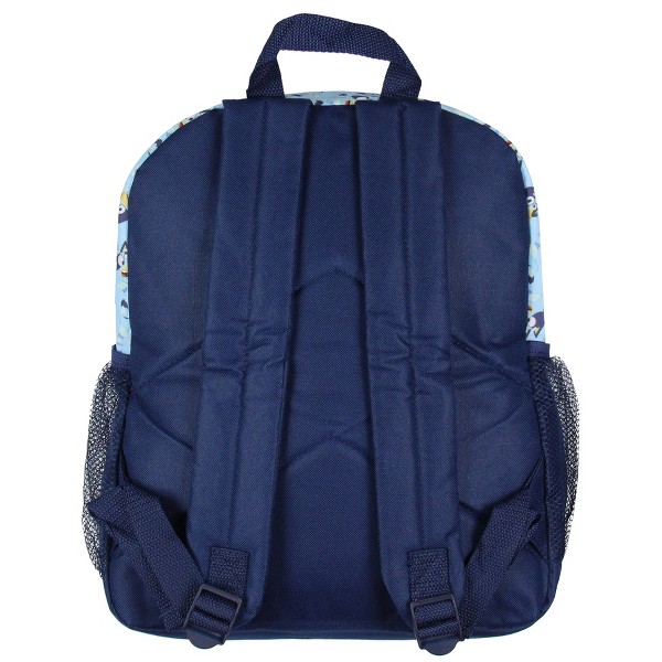 Mochila escolar Bluey de 14" para niños con diseños en relieve 4
