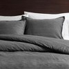 Sapphtopaz 3 Pcs Twill Washed Comforter Set Cozy Cotton Bedding Set, All-Season Quilt Set Duvet Set, Machine Washable - 3 of 4