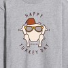 Men's - Friends - Happy Turkey Day Long Sleeve Graphic T-Shirt - 2 of 4