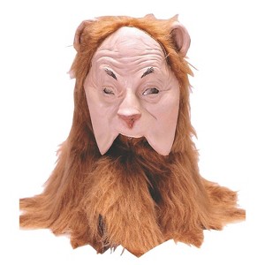 Adult Wizard of Oz Cowardly Lion Costume Mask -  - Beige - 1 of 1