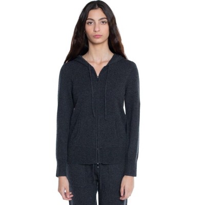Cardigan Aperto In Puro Cashmere Con Cintura Da Donna JENNIE LIU - 5
