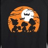 Women's - Peanuts - Trick Or Treat Silhouettes Lightweight French Terry Slouchy - 2 of 4