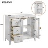36'' Modern Bathroom Vanity with 2 Soft Close Doors,Bathroom Storage Cabinet with 3 Drawers - The Pop Home - 4 of 4