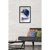 Trends International MLB Texas Rangers - Drip Helmet 22 Framed Wall Poster Prints - 2 of 4