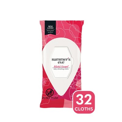 Summer's Eve Feminine Cleansing Wipes - Blissful Escape - 32ct
