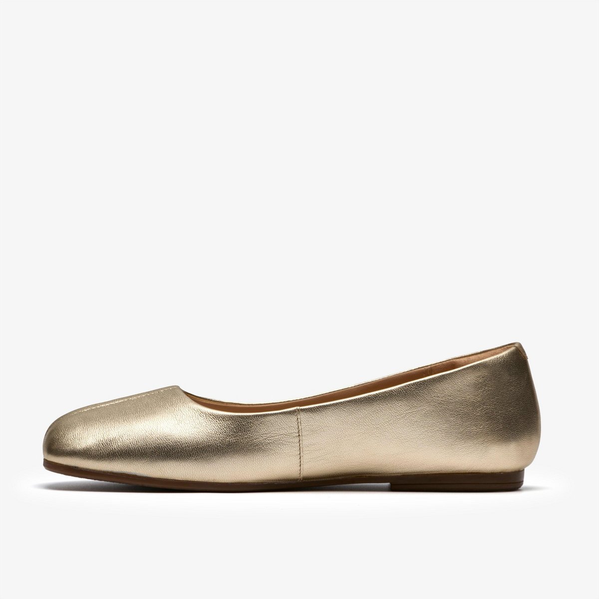 Обувь Clarks Womens Livia Lily Gold Leather Shoes 6 Medium — фото 2