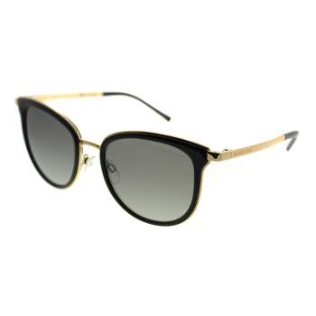Michael Kors Adrianna I  110011 Unisex Cat-Eye Sunglasses Black/Gold 54mm