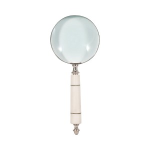 Sagebrook Home Decorative Magnifying Glass - Contemporary Ornate Magnifying Glass Decor - 1 of 4