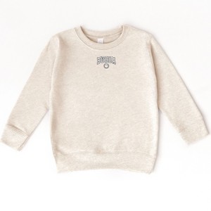 The Juniper Shop SmileyWorld Embroidered Bubba Outline Toddler Sweatshirt - 1 of 3