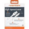 Ventev Flat Usb-A To Apple Lightning High Speed Tangle-Free 3 Foot Cable - 2 of 3