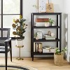 Wood & Cane Tall 4-Shelf Bookcase - Hearth & Hand™ with Magnolia - image 2 of 4