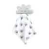Hudson Baby Infant Boy Animal Face Security Blanket, Star Moon, One Size - 4 of 4