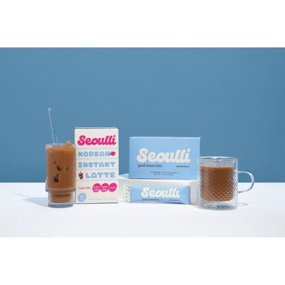 Seoulli Korean Medium Roast Instant Coffee Latte Mix - 7.51oz/10ct