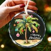 Palm Tree Christmas Ornament - Coastal Beach Ornaments for Christmas Tree, Ocean and Beachy Ornaments - 4 of 4