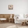 Stupell Industries Baby Cow on Pink Couch Floating Frame Canvas Art - 3 of 4