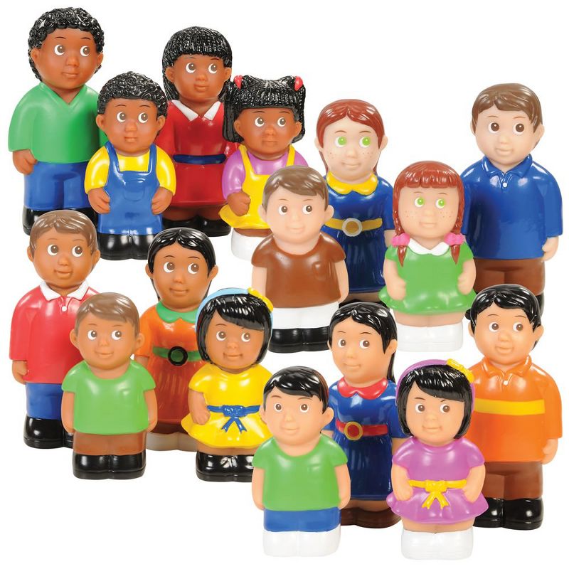 Kaplan Early Learning Pretend Play Families - Set of 16, 1 of 7