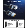 Itopfox Upgraded Retractable Car Charger 4 in 1, Fast Phone Charger with 2.6ft Cord, USB C & Apple Car Adapter, for iPhone 17 16 15 Pro Max 14 13 - 3 of 4