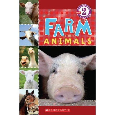 Farm Animals (Scholastic Reader, Level 2) - by  Wade Cooper (Paperback)