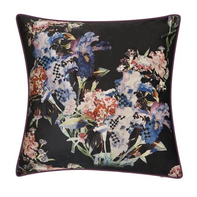 Iris Throw Pillow Charcoal - Edie @ Home