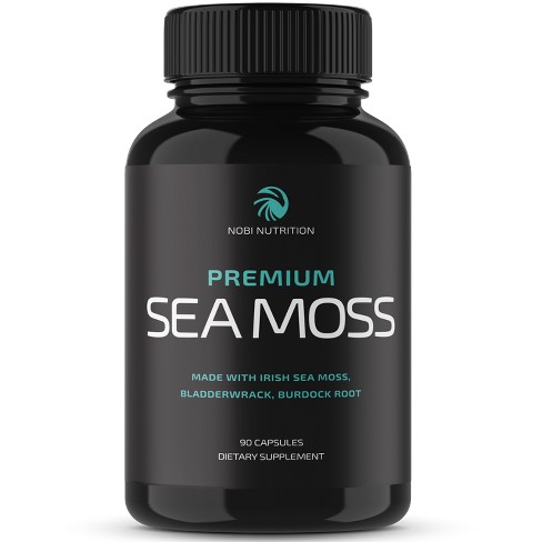 Premium Sea Moss Capsules, Nobi Nutrition, 90ct : Target