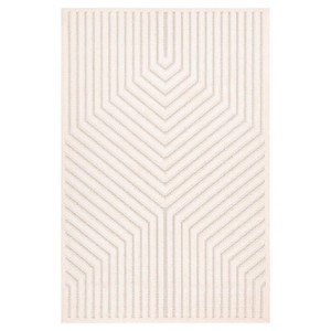 Luxe Weavers Modern Geometric Indoor Area Rug Neutral Carpet - 1 of 4