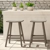 WestinTrends Outdoor Patio Adirondack Counter Height Stool Chair - 2 of 4