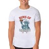 Men's Buns of Liberty Statue of Liberty Patriotic Funny T-Shirt - 2 of 4