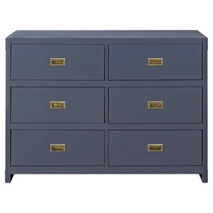 Baby Relax Georgia Campaign Dresser - White - 1 of 4