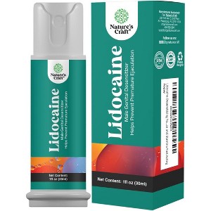 Lidocaine Desensitizing Topical Spray, Men's Natural Delay Spray & Prolong Climax, Boost Endurance & Stamina, Fast Acting, Nature's Craft, 1 Fl Oz - 1 of 4