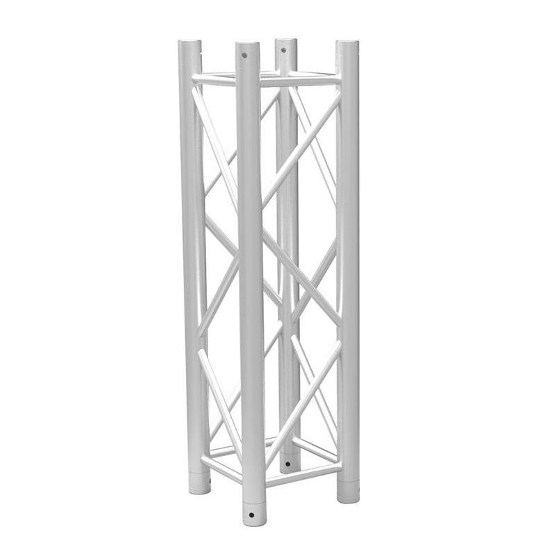 Monoprice 12in x 12in Heavy-duty 2in Spigoted Truss 1m (3.28ft) with Hardware, Compatible With The Standard Size Systems, For DJ, Club, Stage Lighting, 1 of 6