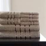 8pc Plush Cotton Bath Towel Set - Yorkshire Home