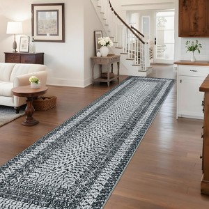COZONY Hallway Runner  Rug Washable Soft Carpet - Non Slip Modern Floor Runner for Bedroom, Kitchen, Living Room - 1 of 4