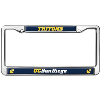 UC San Diego Tritons Design Full Size Standard License Plate Metal Frame