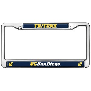 UC San Diego Tritons Design Full Size Standard License Plate Metal Frame - 1 of 4