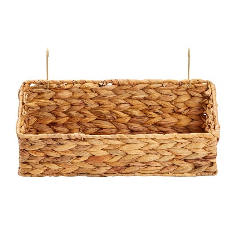 Farmlyn Creek 2 Pack Wall Mounted Decorative Hyacinth Storage Baskets ...