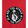 Women's - Are You Afraid of the Dark - Logo Seel Cropped Graphic T-Shirt - 2 of 4