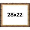 PosterPalooza | Museum Gold Picture Frame - UV Acrylic, Backing Board, Hanging Hardware Included - 2 of 4