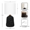 Kate and Laurel Wylla Modern Rattan Bedside Table Lamp - 2 of 4