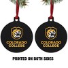 Colorado College Tigers Logo Aluminum Holiday Christmas Tree Ornament - 2 of 4