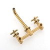 Space-Saving Wall-Mount Sink Faucet for Modern Bathrooms - 4 of 4