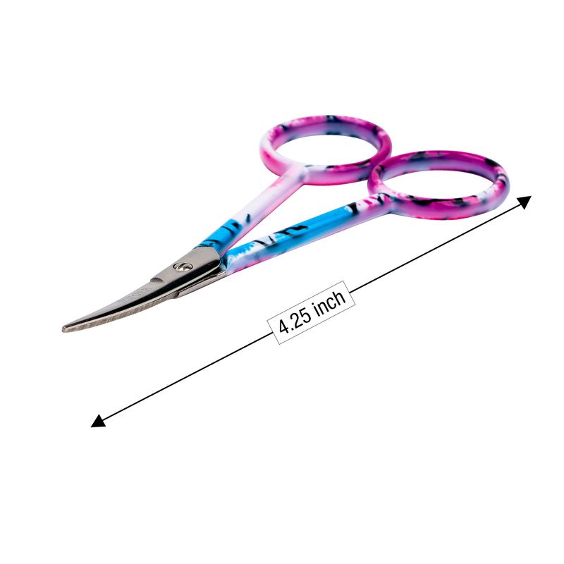 Singer Set of 3 4&#34; Forged Embroidery Scissors with Pastel Printed Handle, 6 of 8