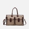 MKF Collection Genevieve Color Block Vegan Leather Women’s Duffle Bag by Mia K - 2 of 4