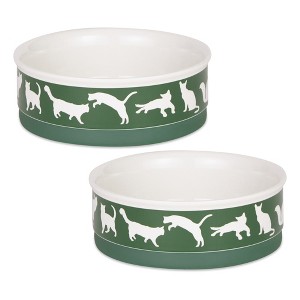 Bone Dry Pet Bowl - Set/2 - 1 of 4