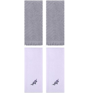 REGALWOVEN 4 Pcs Bathroom Home Decor Cotton Soft Absorbent Hand Towel 13" x 29" - 1 of 4