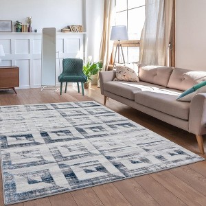 Luxe Weavers Geometric Shape Patterned Indoor Area Rug - 1 of 4