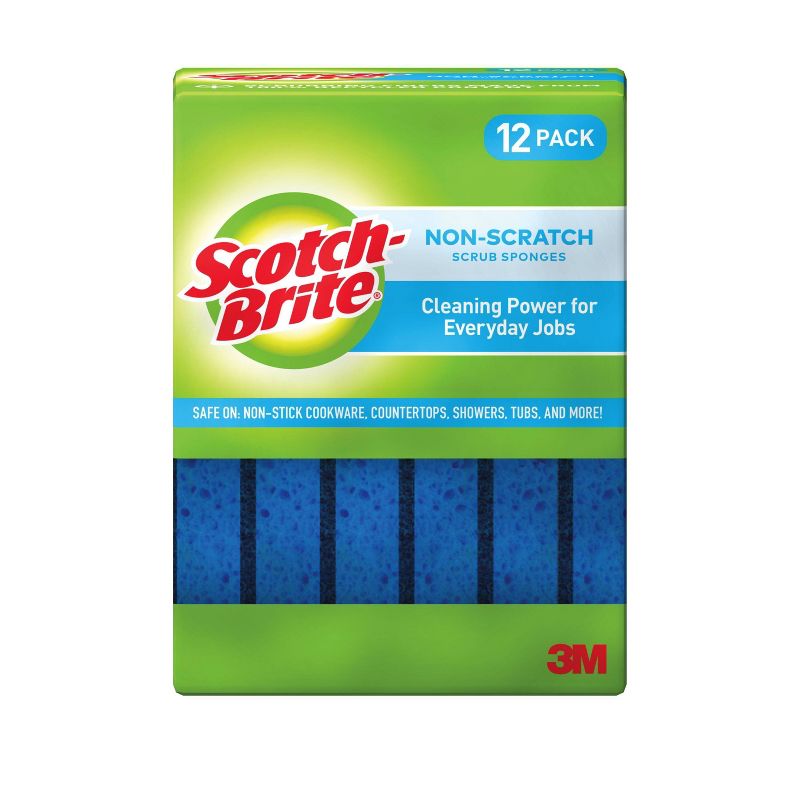 Scotch-Brite Zero-Scratch Scrub Sponges, 1 of 10
