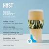 Host FREEZE Beer Glasses, Frozen Beer Mugs, Freezable Pint Glass Set, Insulated Beer Glass, Double Walled Insulated Glasses, Tumbler, 16oz, Green Camo - 2 of 4